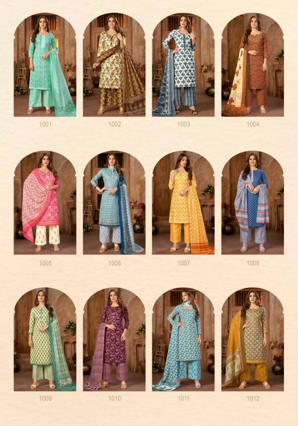 Rutu Jaipuri Vol-1 Cotton Designer Dress Material